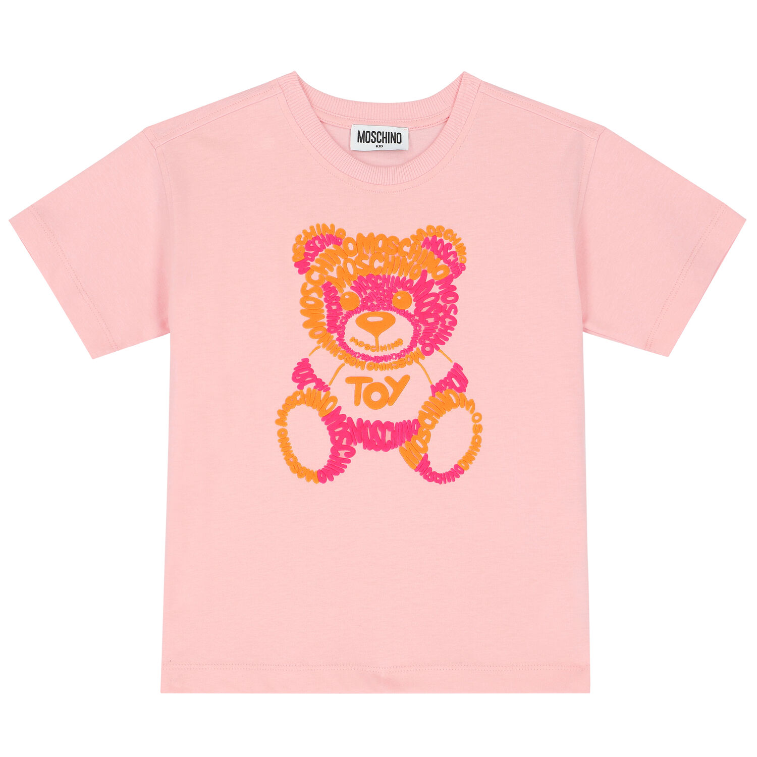 Pink Teddy Logo T-Shirt, 2, hi-res