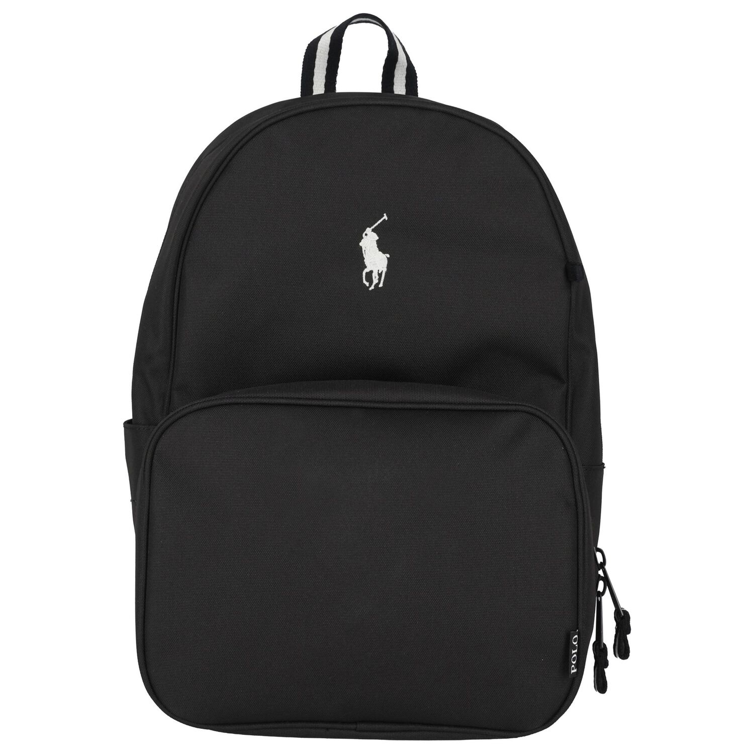 Boys Black Canvas 3 Piece Backpack ( 44cm ), 1, hi-res