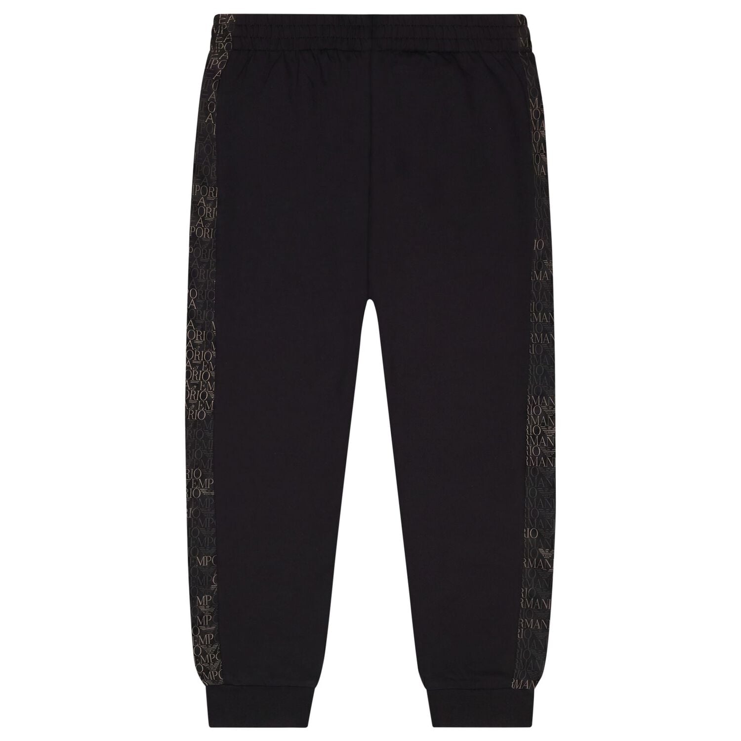 Boys Black Logo Joggers, 2, hi-res