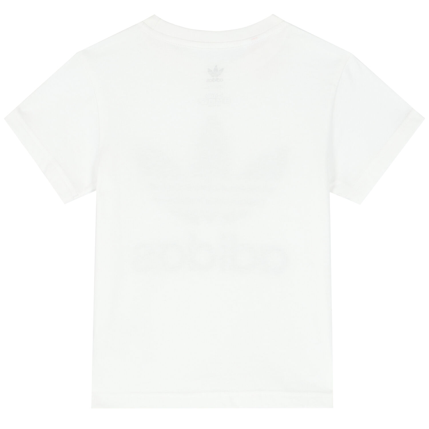 Boys White Trefoil Logo T-Shirt, 2, hi-res image number null