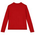 Red Reindeer Knitted Jumper, 1, hi-res