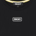 Boys Black Logo T-Shirt, 1, hi-res