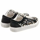 Girls Leopard Print Trainers, 1, hi-res