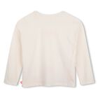 Girls Ivory Fantasy Landscape Long Sleeve Top, 1, hi-res