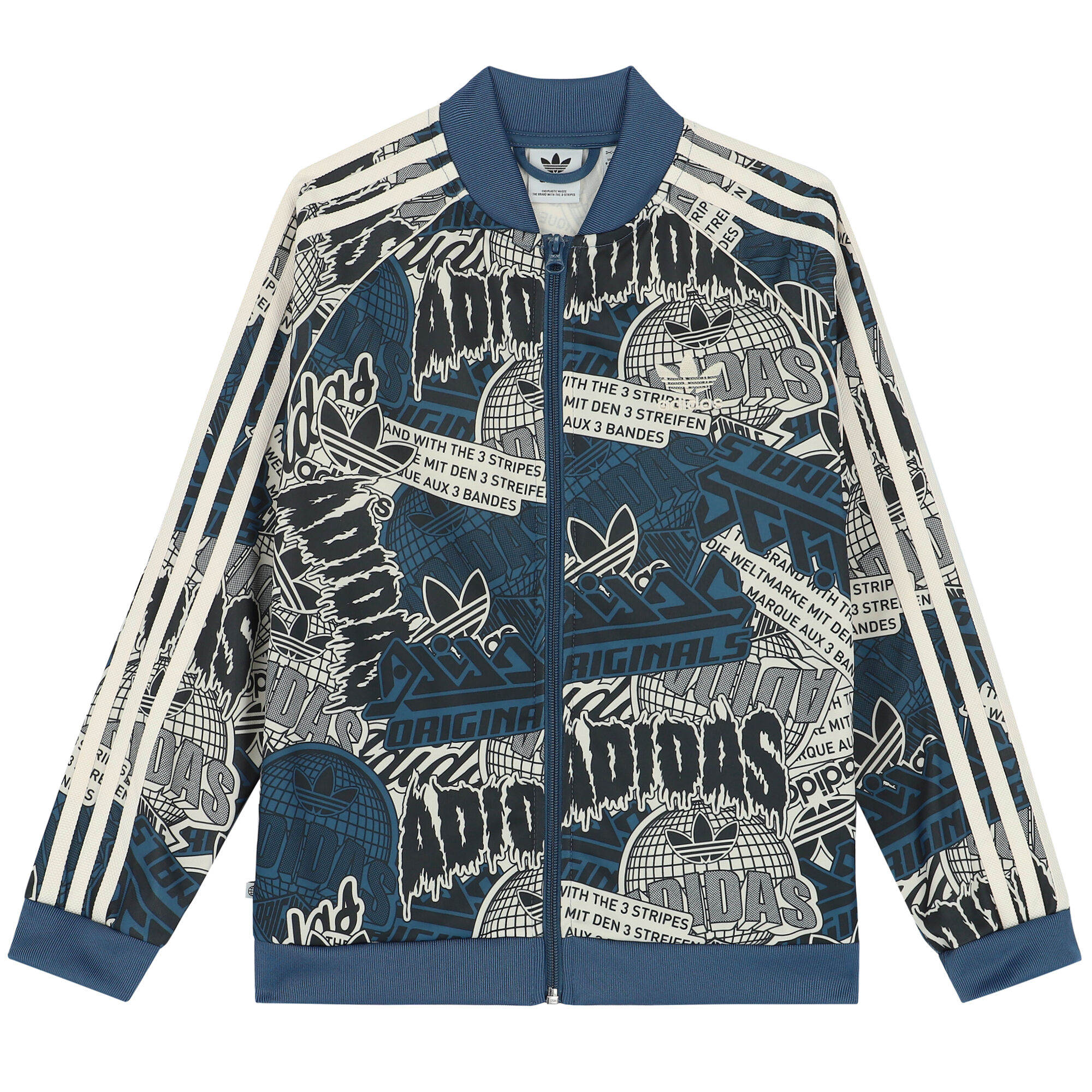 adidas zip up top
