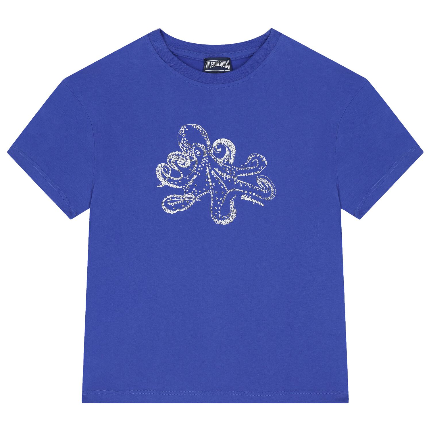 Boys Blue Octopus T-Shirt, 1, hi-res image number null