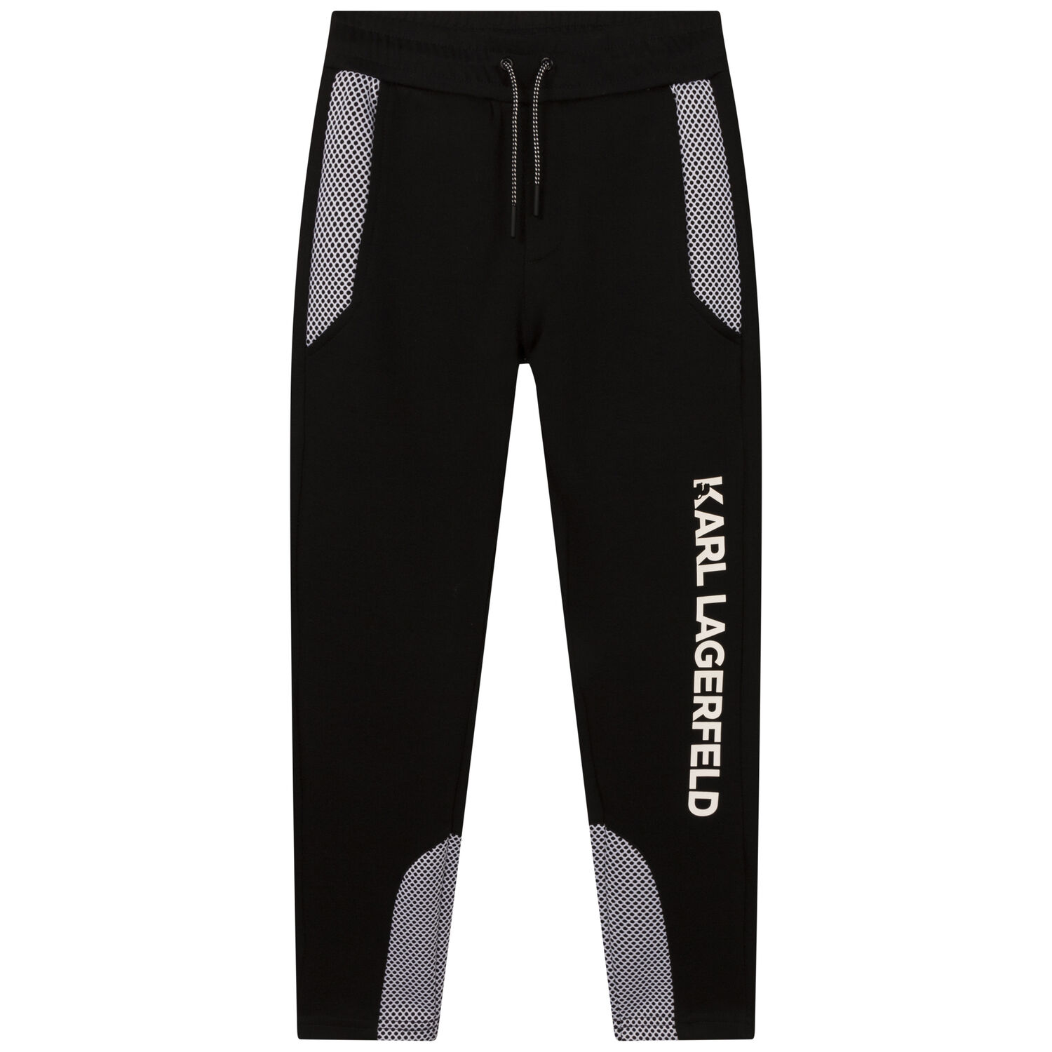 Boys Black Logo Joggers, 1, hi-res image number null