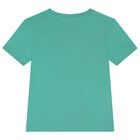 Boys Green Logo T-Shirt, 1, hi-res