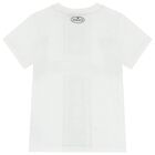 Boys White Logo T-Shirt, 1, hi-res