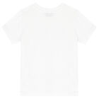 White Teddy Logo T-Shirt, 5, hi-res