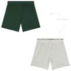 Boys Green Reversible Shorts, 1, hi-res