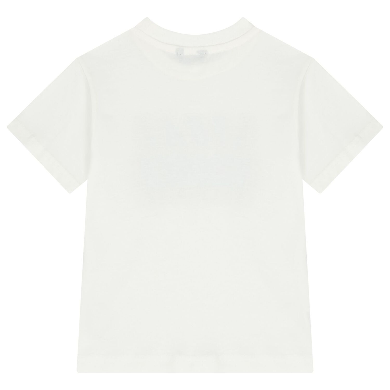 Boys White & Beige Shorts Set, 1, hi-res