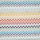 Multi-Coloured Zigzag Baby Blanket, 1, hi-res