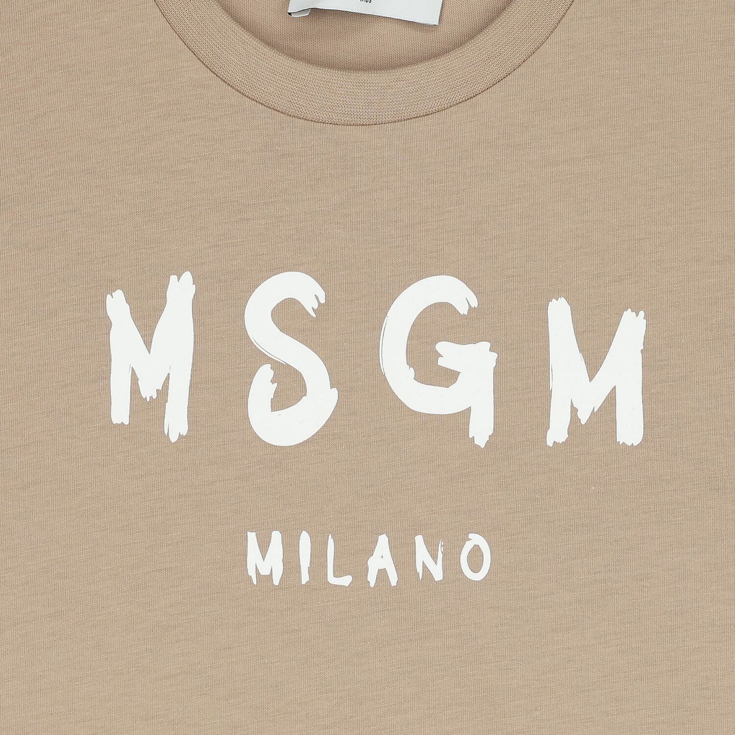 Beige Logo T-Shirt, 6, hi-res