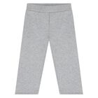 Younger Boys Grey & Beige Logo Tracksuit, 2, hi-res
