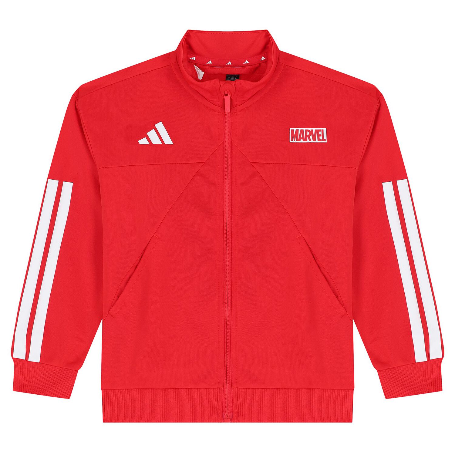 Red & Black Marvel Logo Tracksuit, 1, hi-res