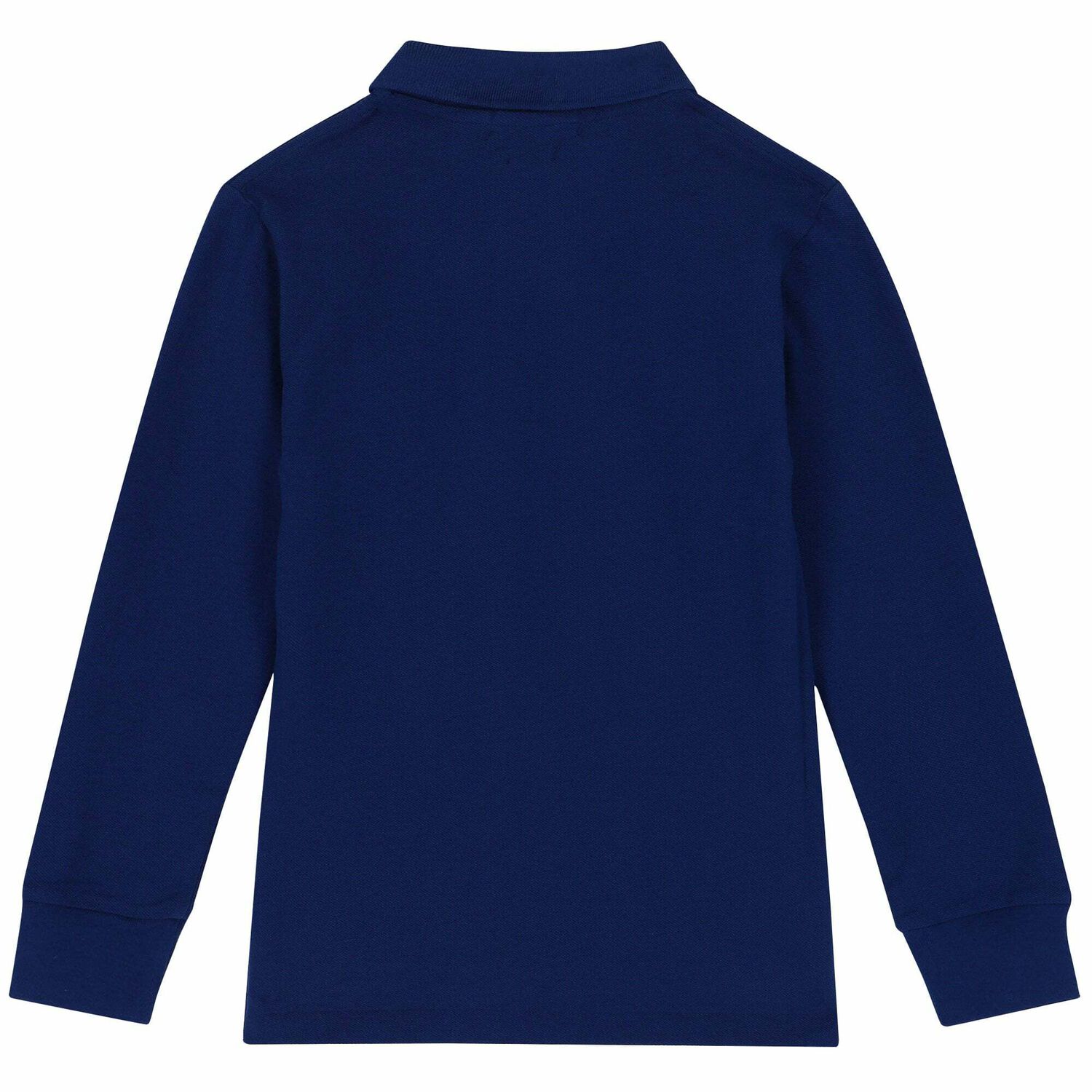 Older Boys Navy Logo Polo Shirt , 3, hi-res