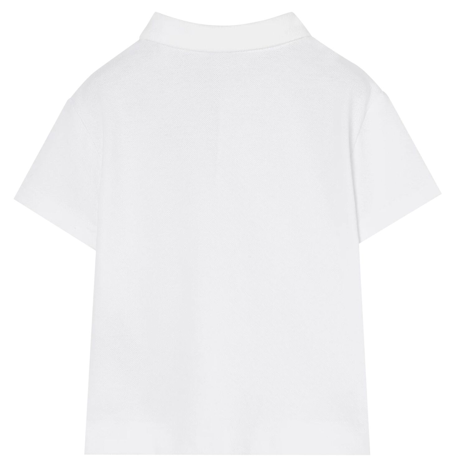 Baby Boys White EKD Logo Polo Shirt, 1, hi-res