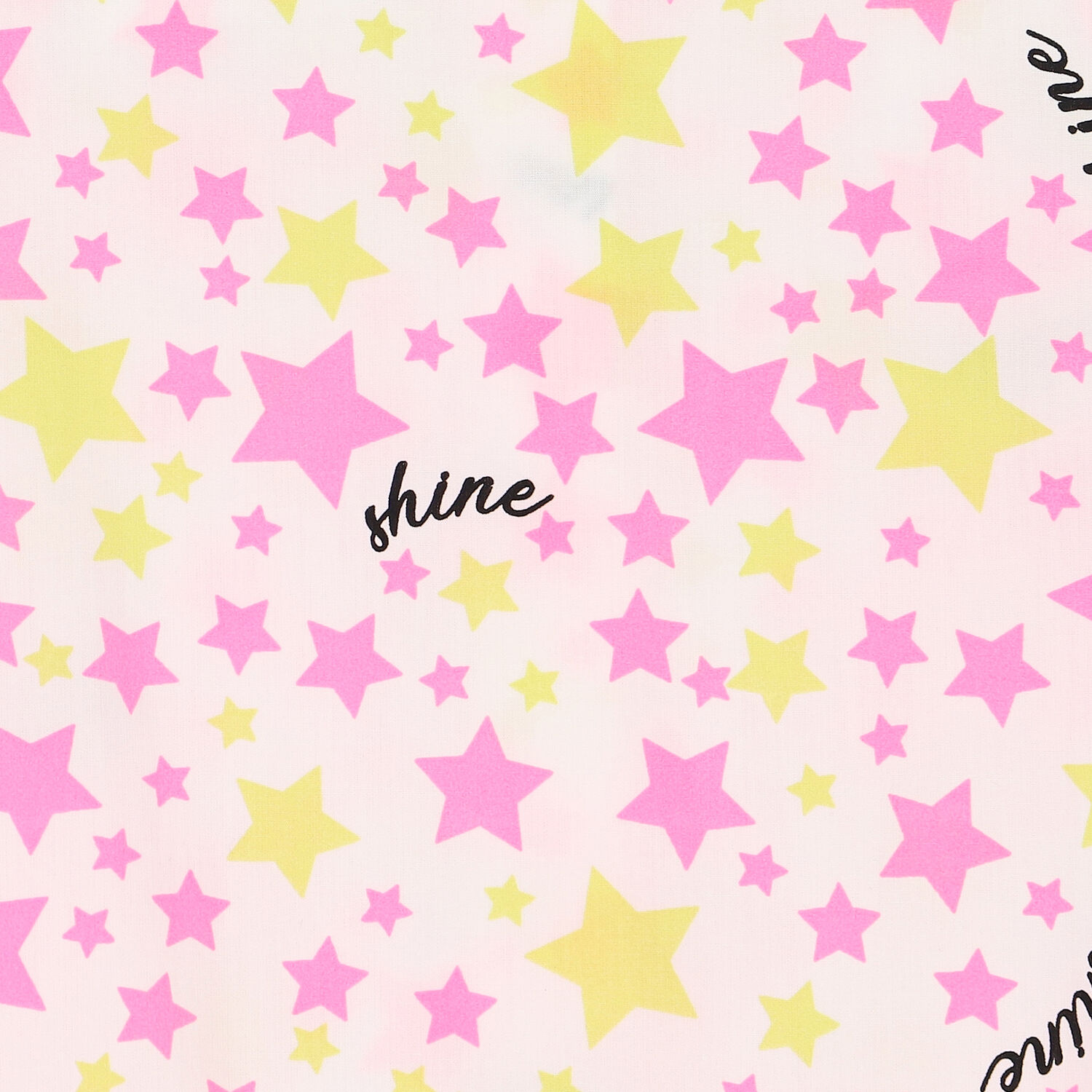 Girls White & Pink Star Dress, 1, hi-res image number null