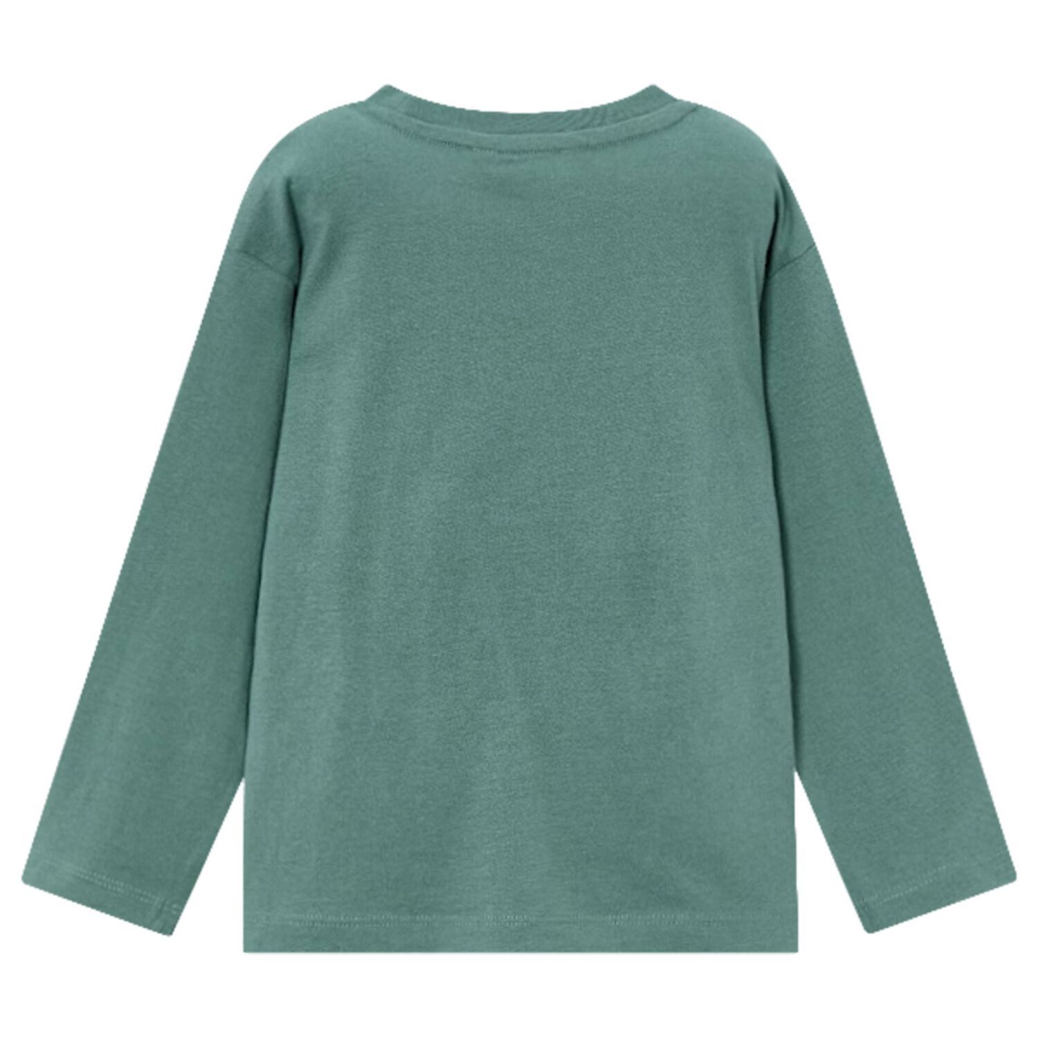 Boys Green Headphone Long Sleeve Top, 2, hi-res