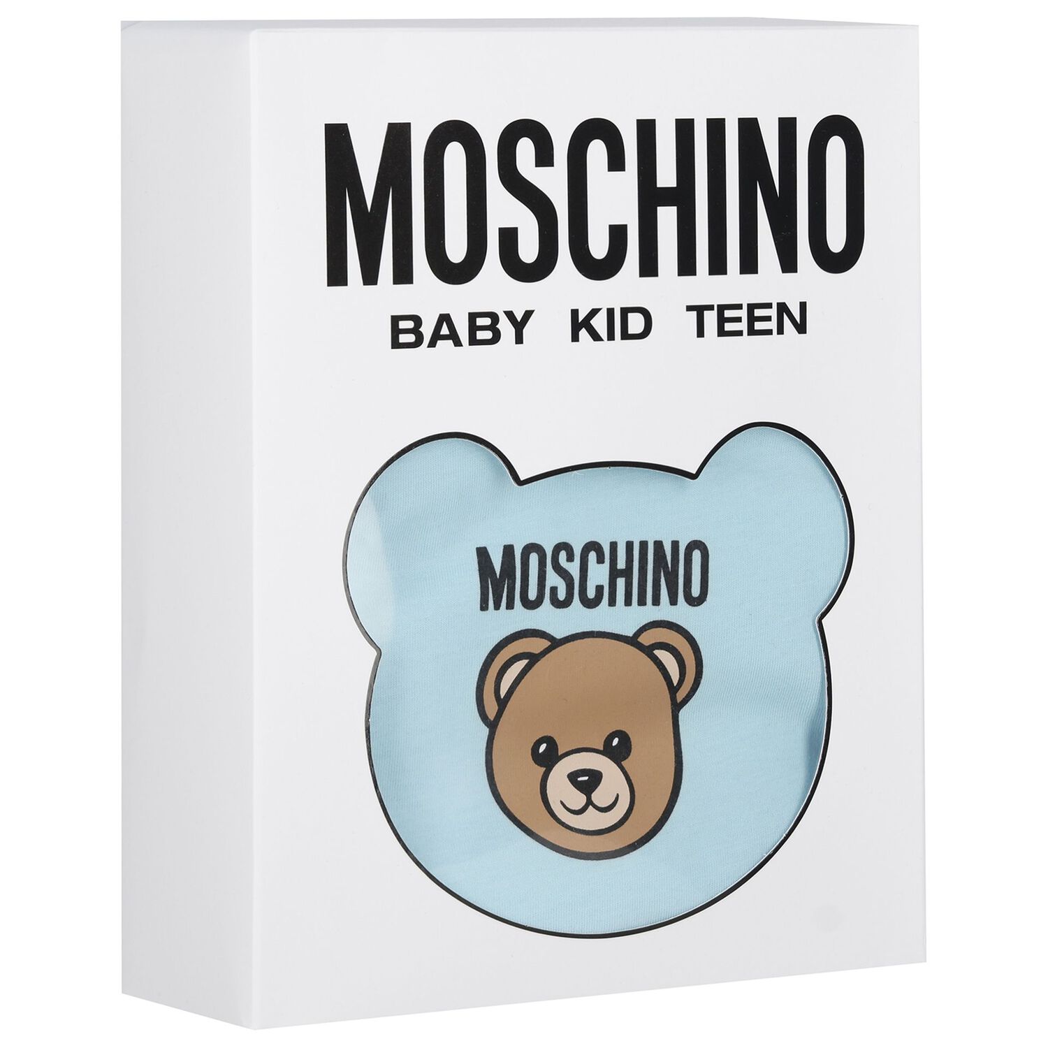 Blue Teddy Bear Logo Babygrow Gift Set, 4, hi-res image number null