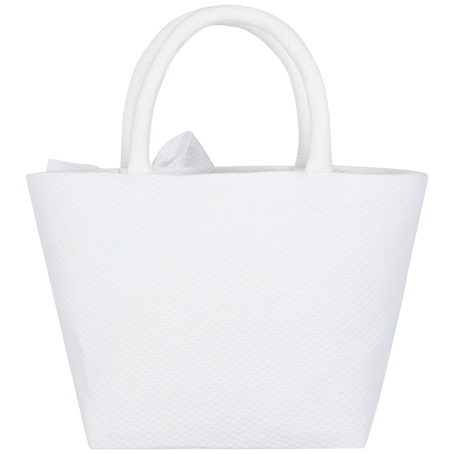 Girls White Floral Handbag, 1, hi-res