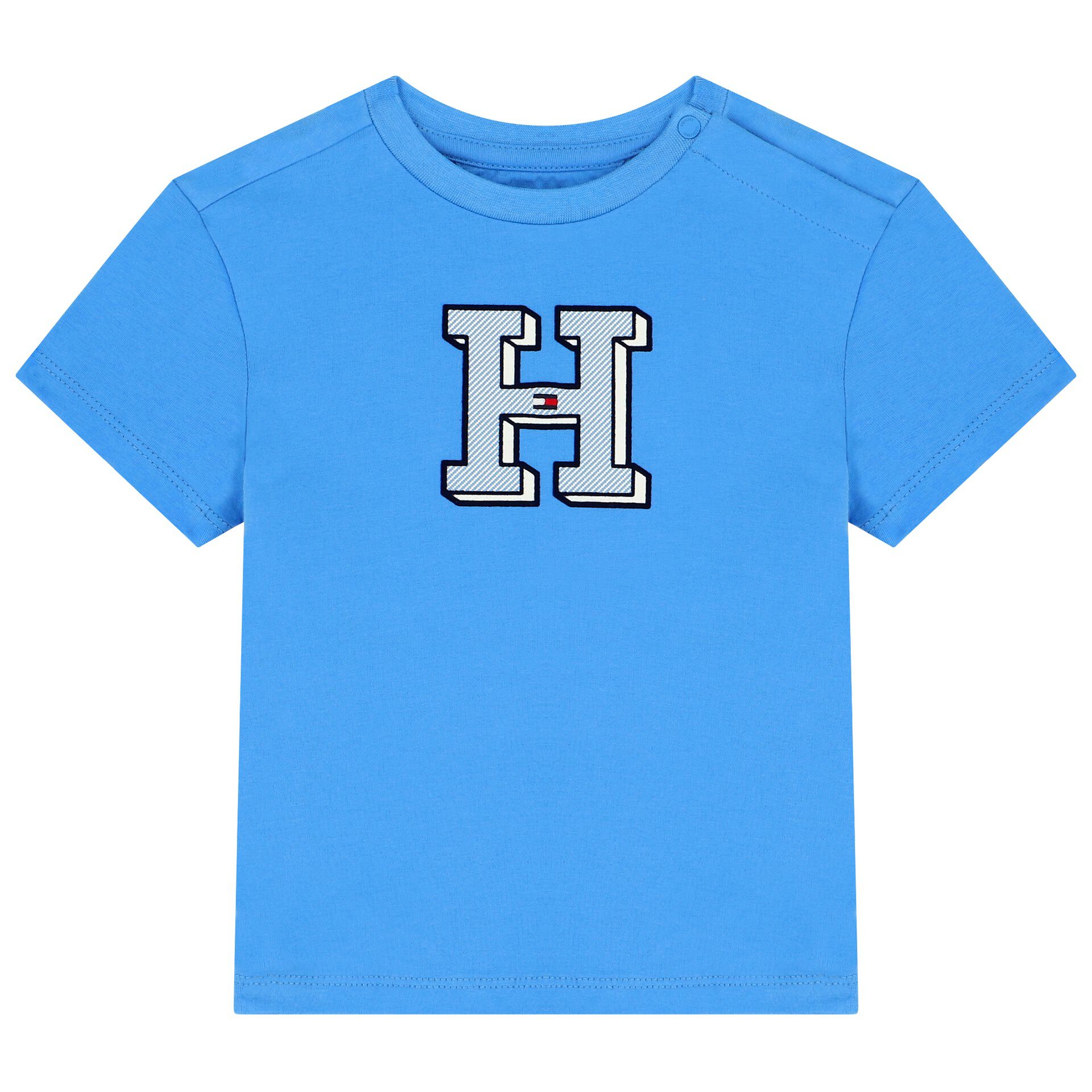 Baby blue tommy outlet hilfiger t shirt