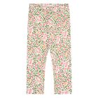 Younger Girls Pink, White & Green Leggings Set, 1, hi-res