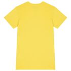 Girls Yellow Logo Bag Dress, 1, hi-res