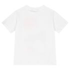 Boys White, Orange & Blue Shorts Set, 1, hi-res