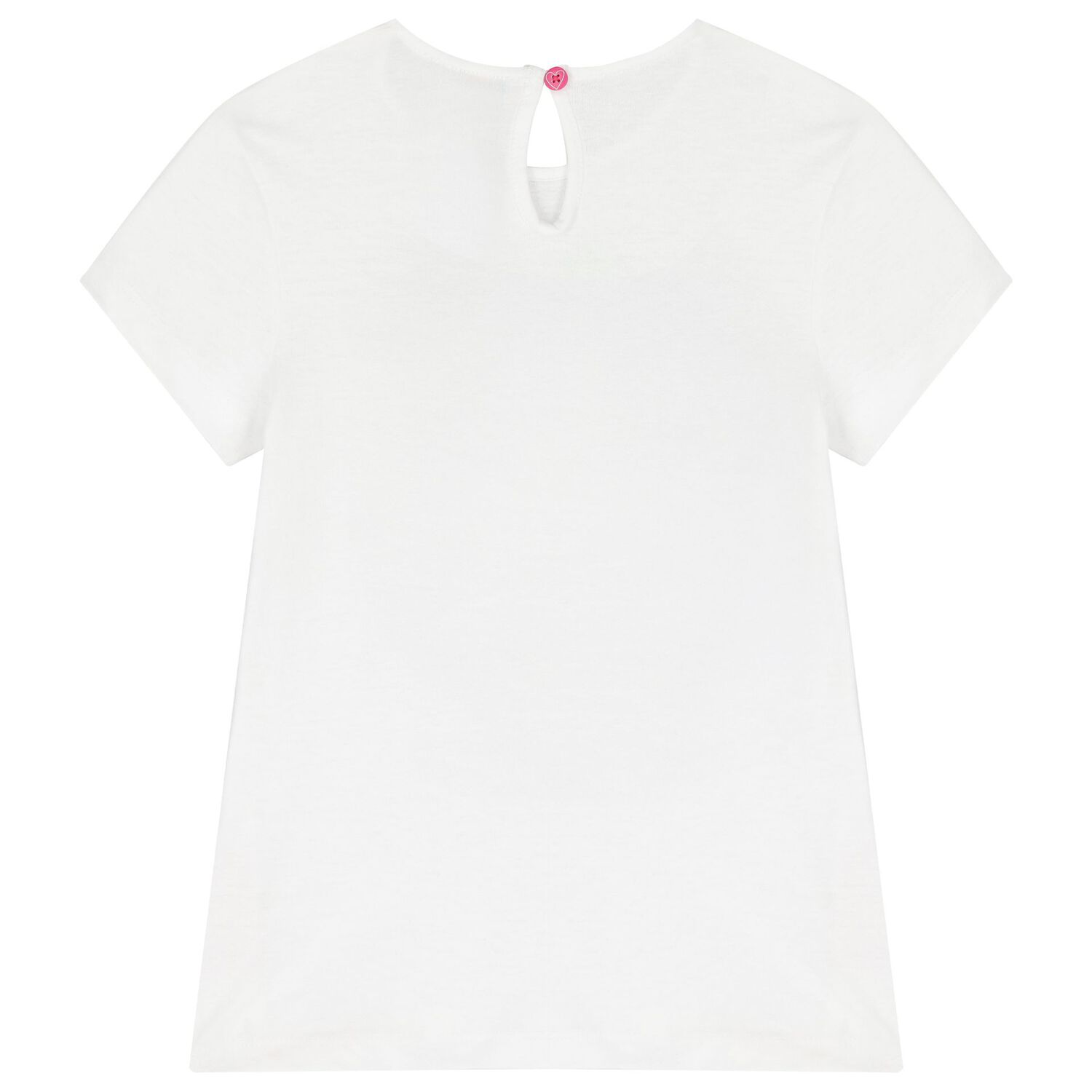 Girls White & Pink Strawberry Leggings Set, 1, hi-res image number null