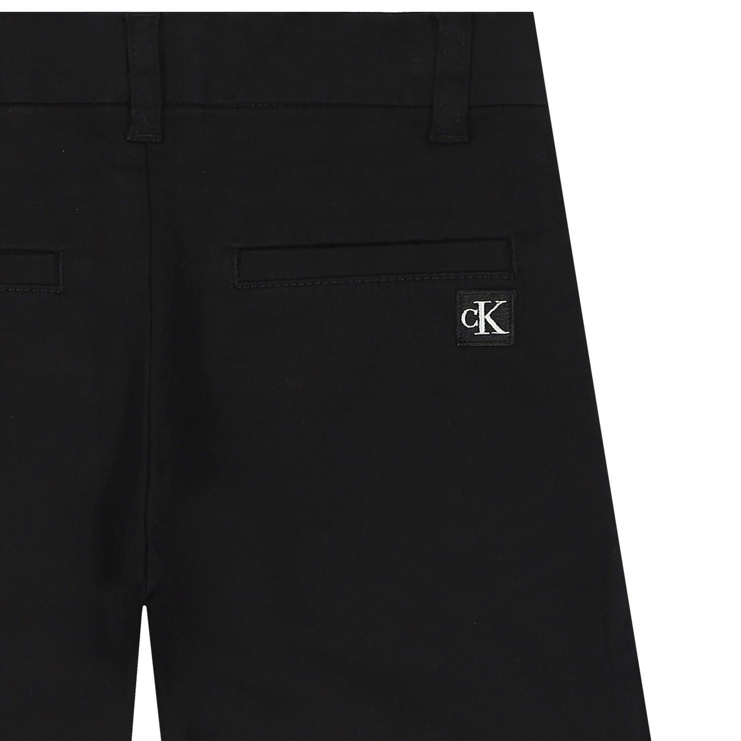 Boys Black Logo Shorts, 1, hi-res