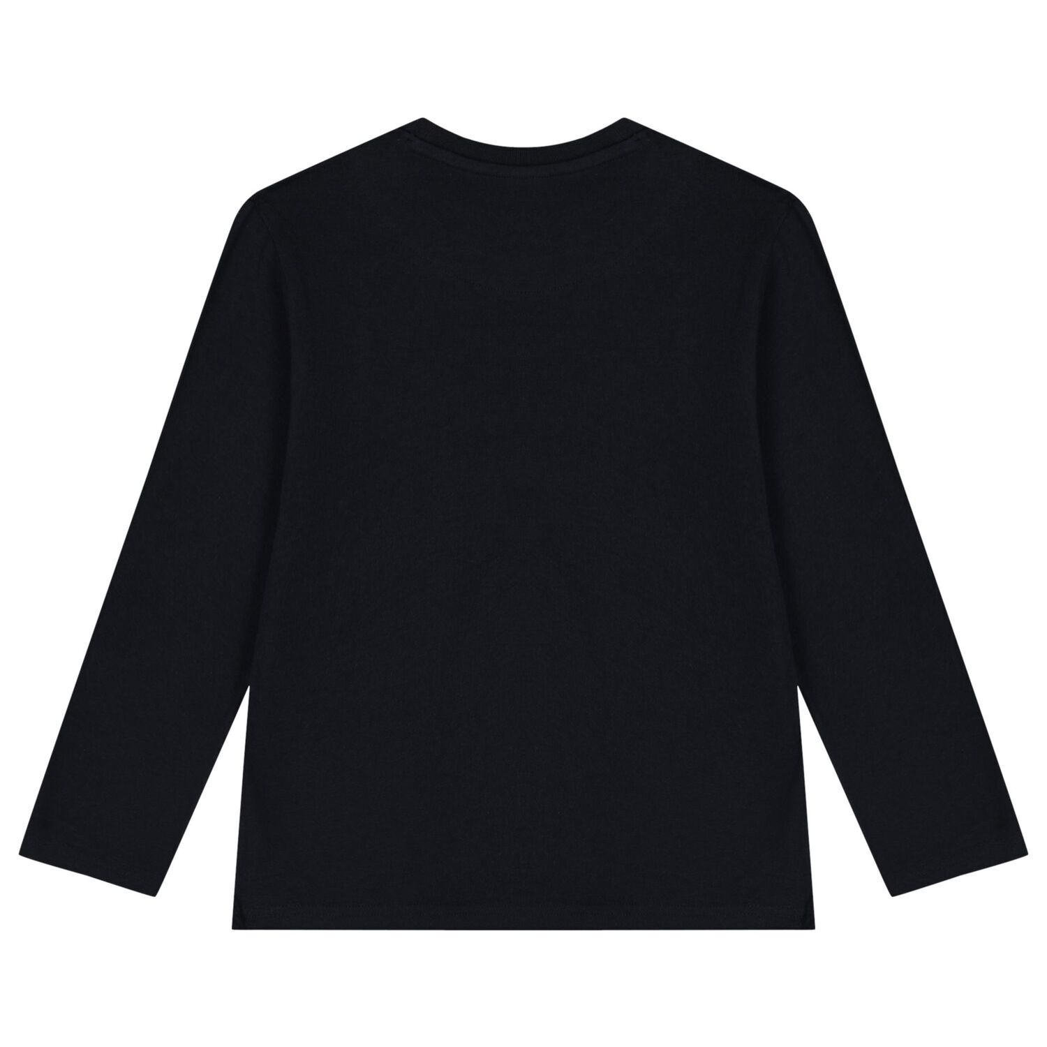 Boys Navy Blue Glow in the Dark Long Sleeve Top, 1, hi-res