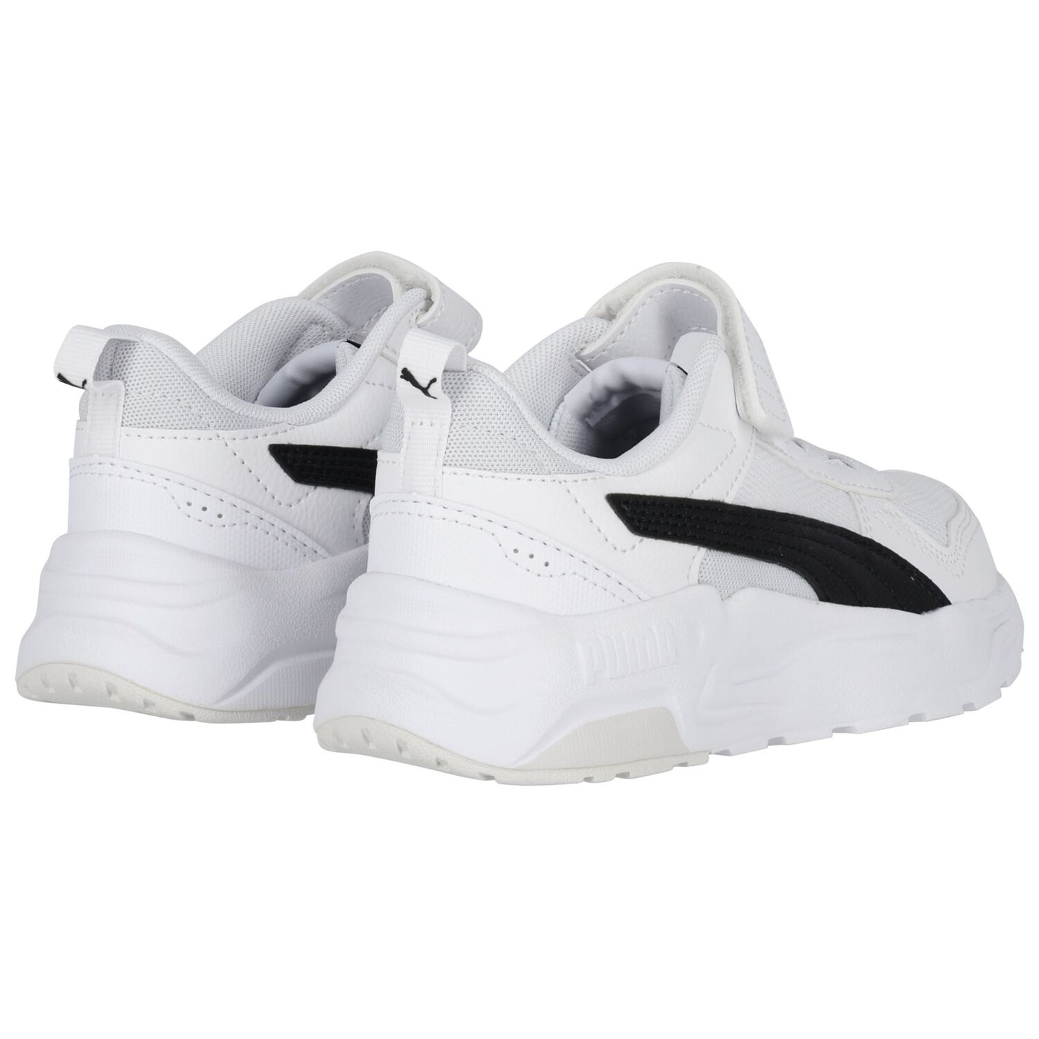 White & Black Trinity 2 Trainers, 1, hi-res image number null