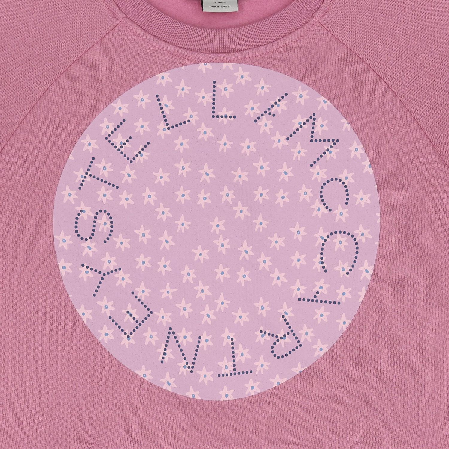 Girls Pink Logo Sweatshirt, 1, hi-res
