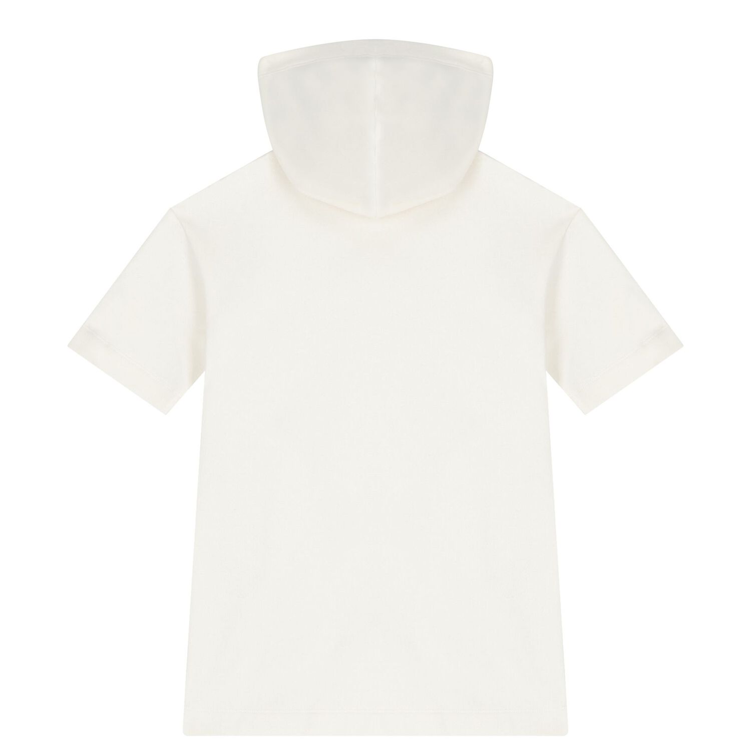 Girls Ivory Logo Hooded Dress, 1, hi-res image number null