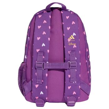 Girls Purple Disney Logo Backpack
