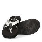 Black Logo Flip Flops, 1, hi-res