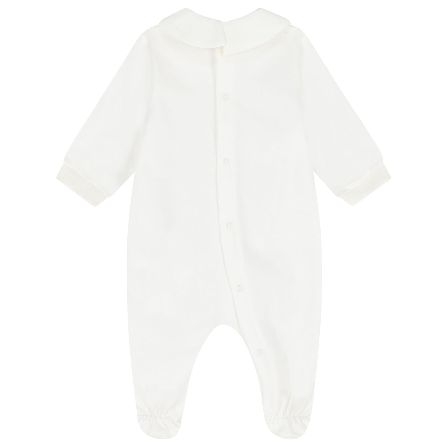 Ivory Christmas Teddy Bear Babygrow, 1, hi-res