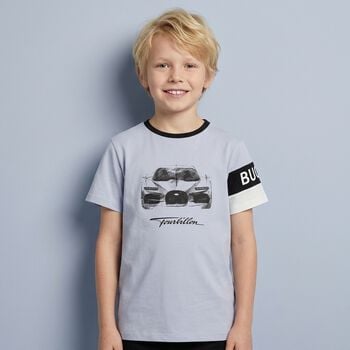 Boys Blue Logo T-Shirts