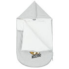 Grey Teddy Bear Logo Baby Nest, 3, hi-res