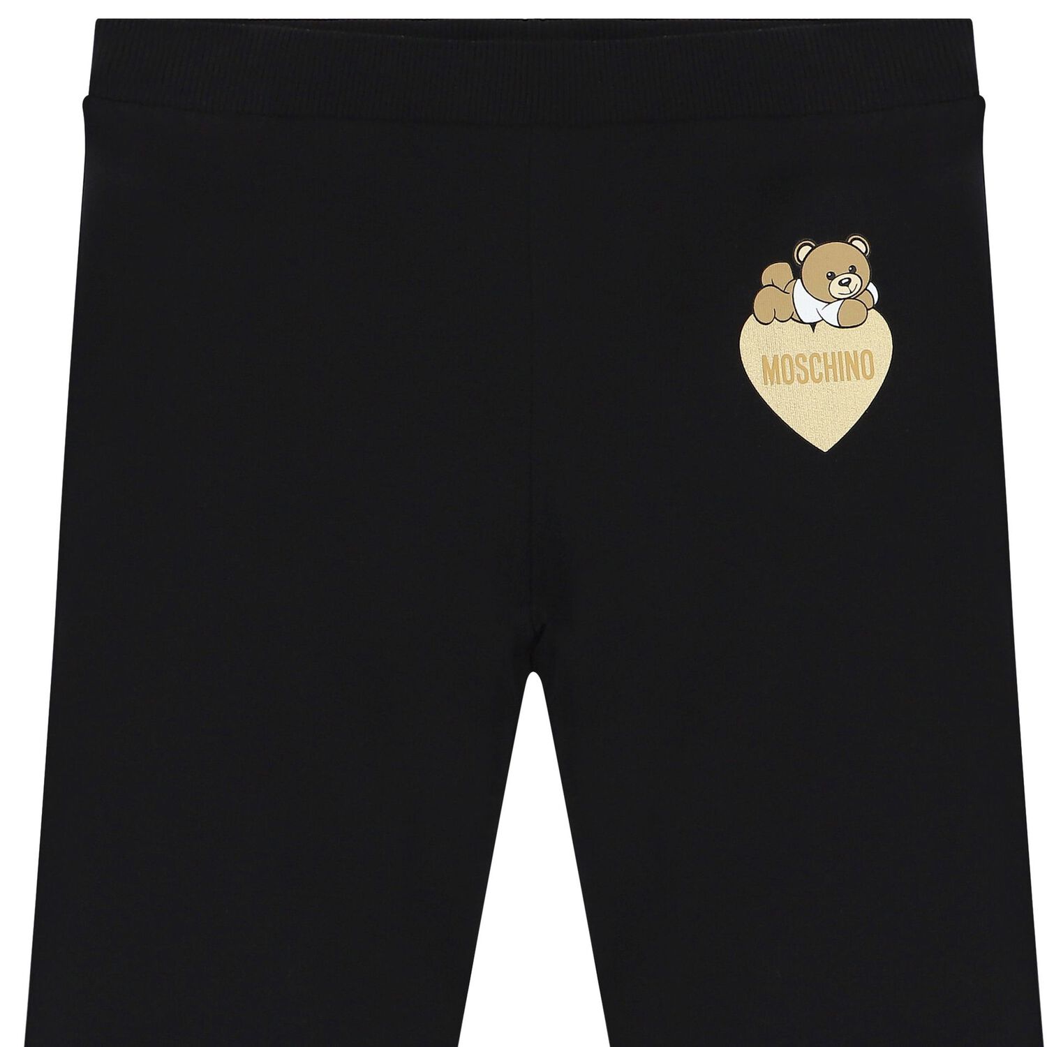 Girls Black Logo Trousers, 1, hi-res image number null