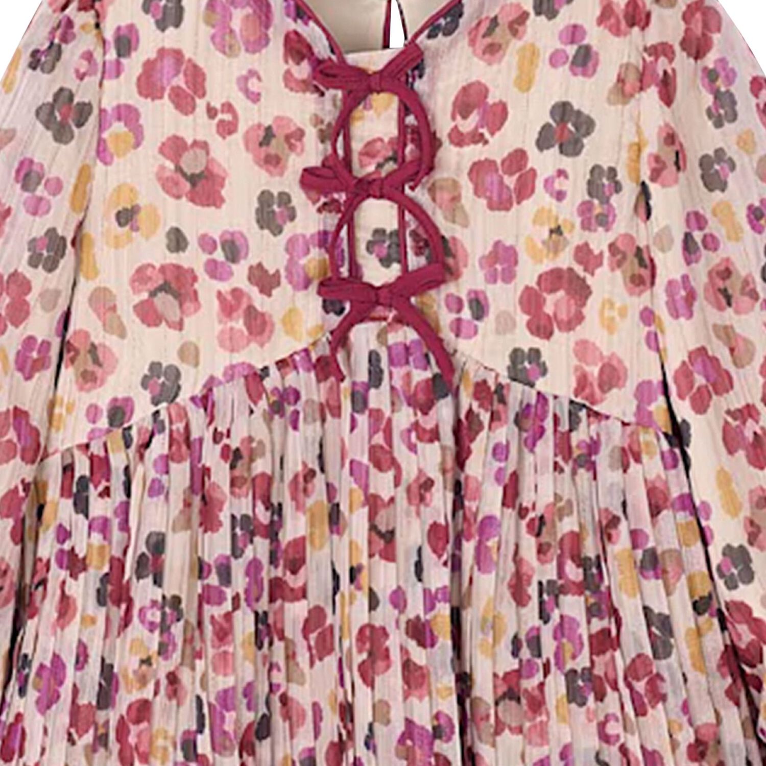 Girls Pink Floral Dress, 1, hi-res image number null