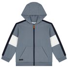 Boys Blue & Navy Blue 3-Piece Tracksuit, 1, hi-res