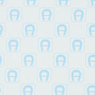 White & Blue Logo Baby Blanket, 3, hi-res