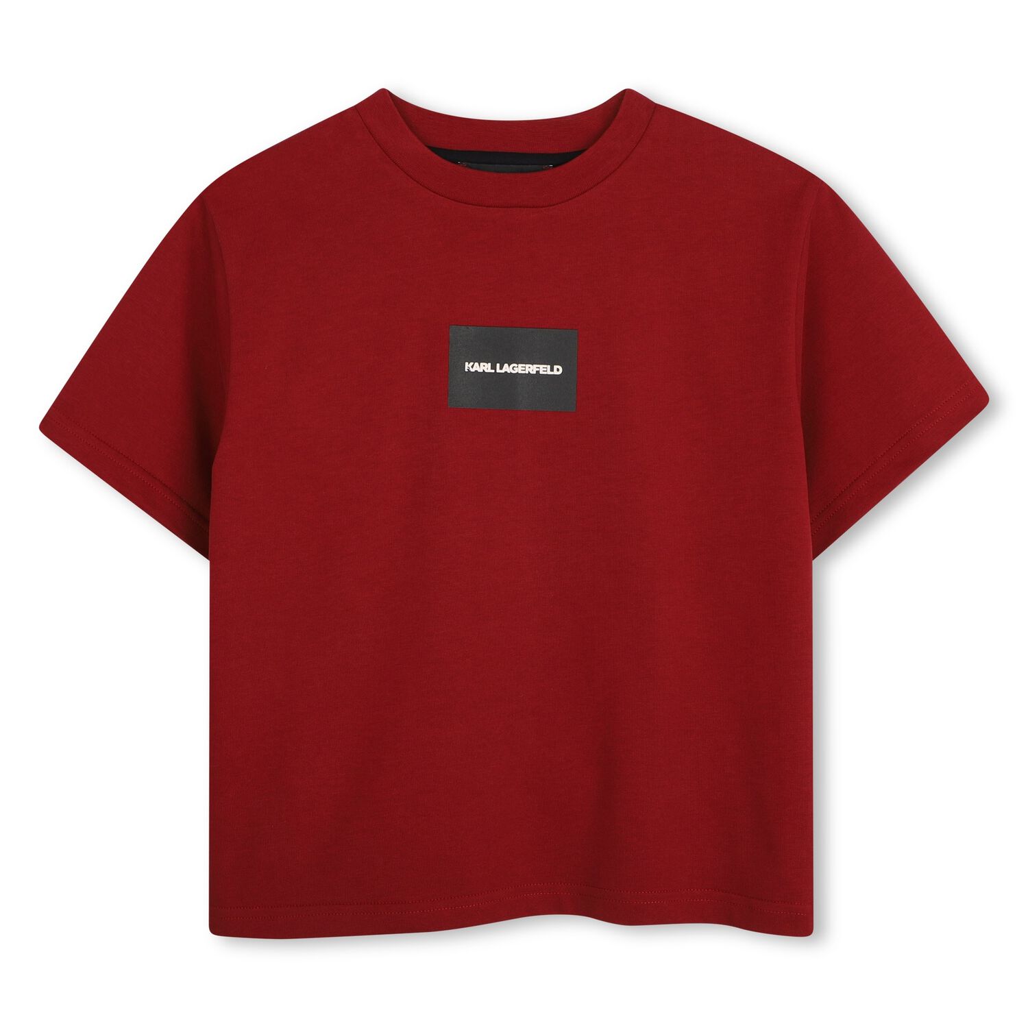 Boys Red Logo T-Shirt, 1, hi-res