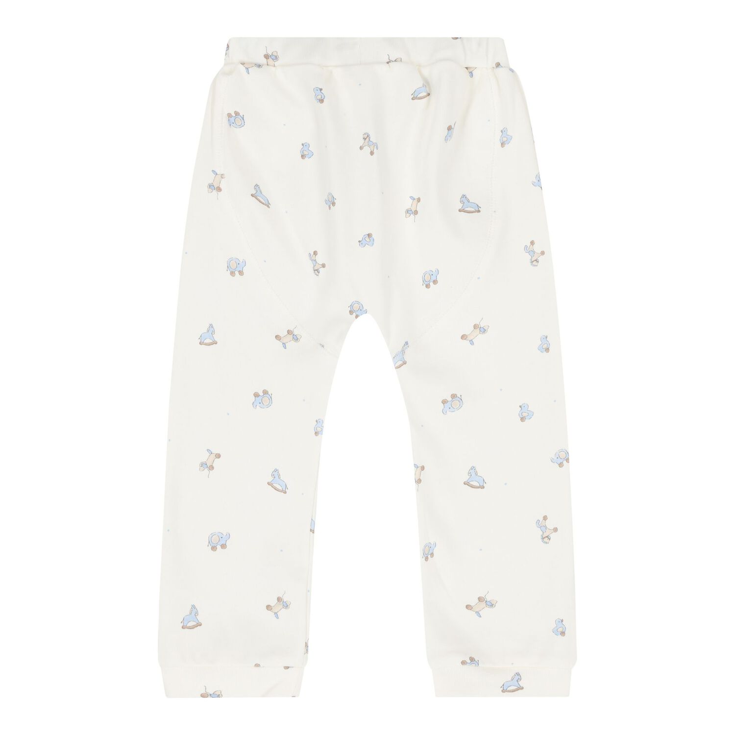 Baby Boys Ivory & Blue Toy Tracksuits ( 2-Pack ), 2, hi-res