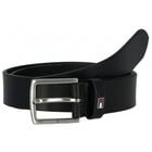 Boys Black Logo Belt, 1, hi-res