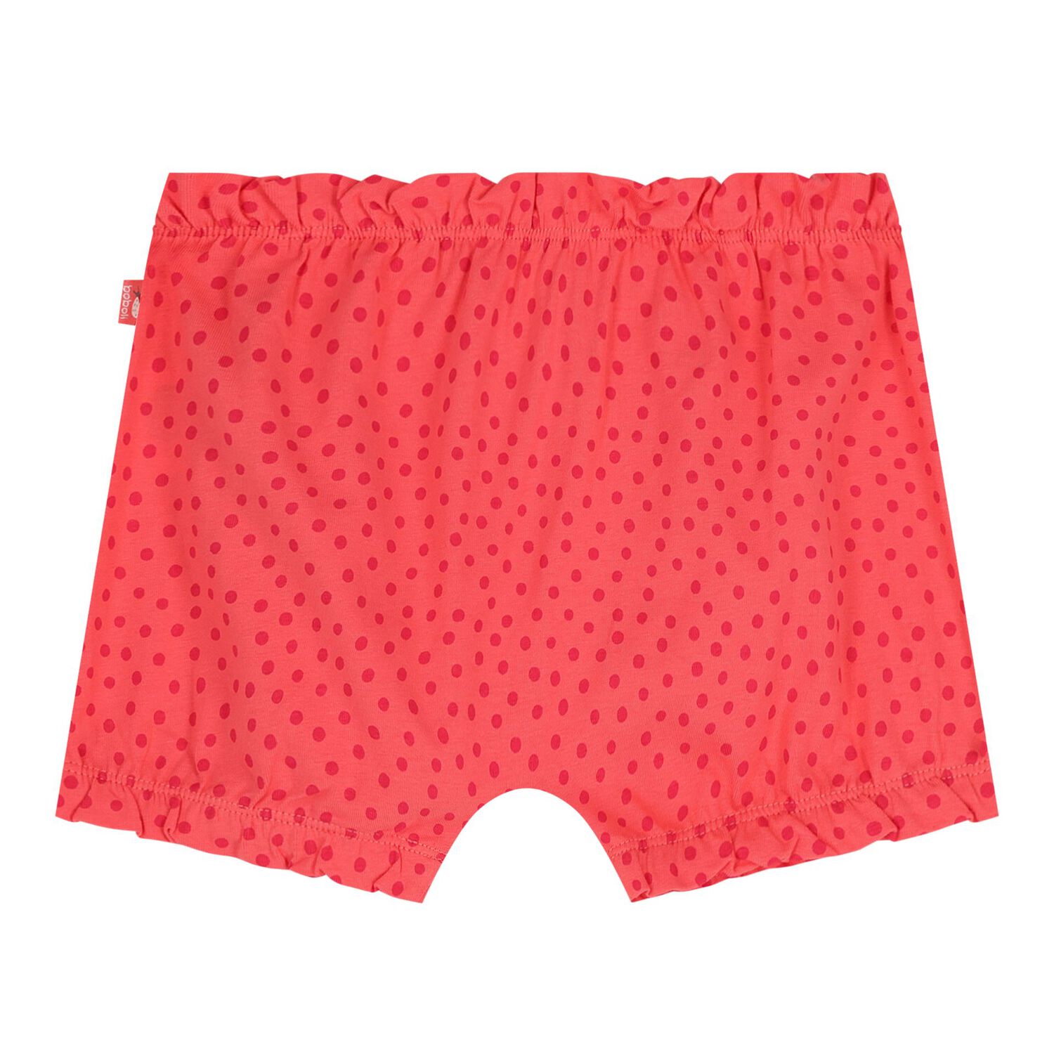 Baby Girls Ivory & Red Ladybug Shorts Set, 1, hi-res