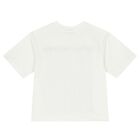 Boys Ivory Logo T-Shirt, 2, hi-res